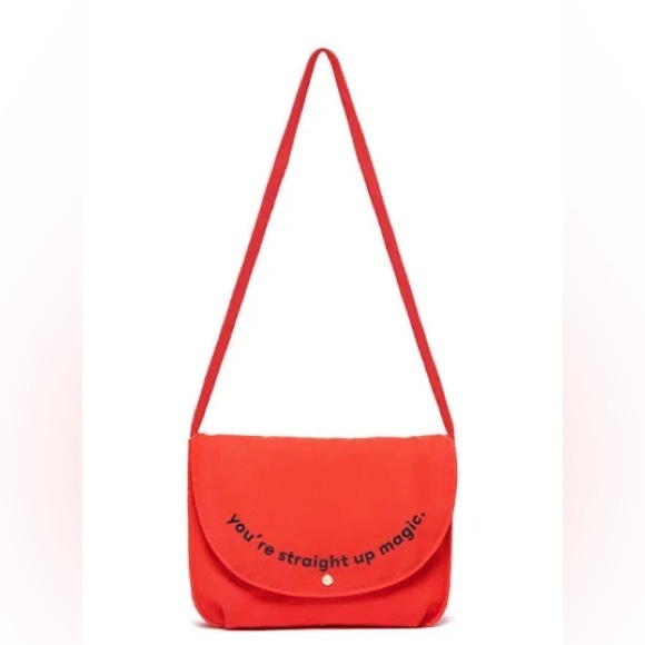 Ban.Do Logged On Laptop Bag Messenger Straight Up Magic Travel Red Pink Sleeve - Picture 1 of 12